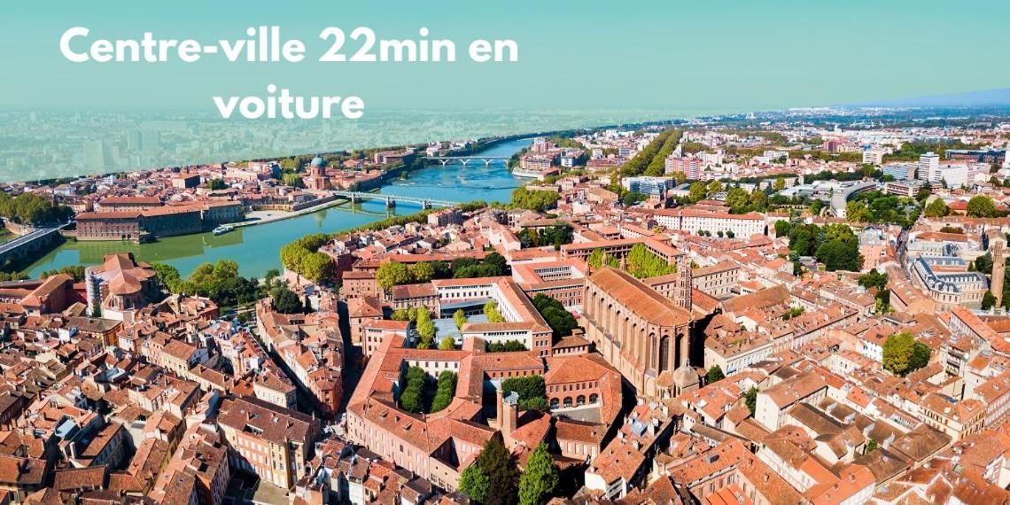 Le Pastel - Metro/ Centres De Formation-Fac-Thales Lägenhet Toulouse Exteriör bild